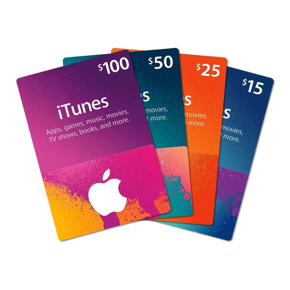 Imagen de TARJETAS   ITUNES  (USA)